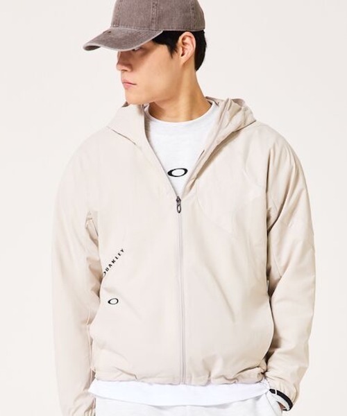 OAKLEY(オークリー)の「オークリー ENHANCE MOBILITY JACKET 7.0(ジャージ・メンズ・ブラック/サンドグレー・M/L/LL/3L)」の2枚目の写真