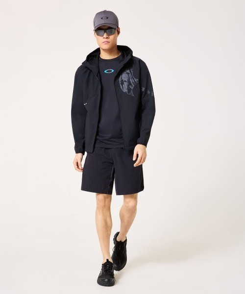 OAKLEY(オークリー)の「オークリー ENHANCE MOBILITY JACKET 7.0(ジャージ・メンズ・ブラック/サンドグレー・M/L/LL/3L)」の4枚目の写真