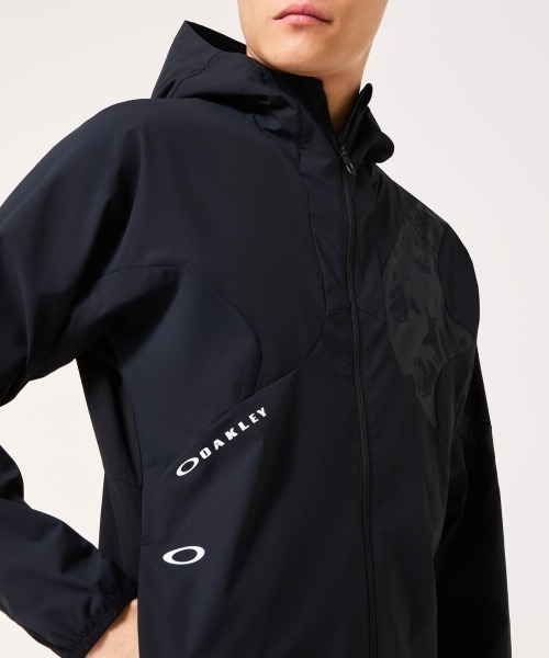 OAKLEY(オークリー)の「オークリー ENHANCE MOBILITY JACKET 7.0(ジャージ・メンズ・ブラック/サンドグレー・M/L/LL/3L)」の7枚目の写真
