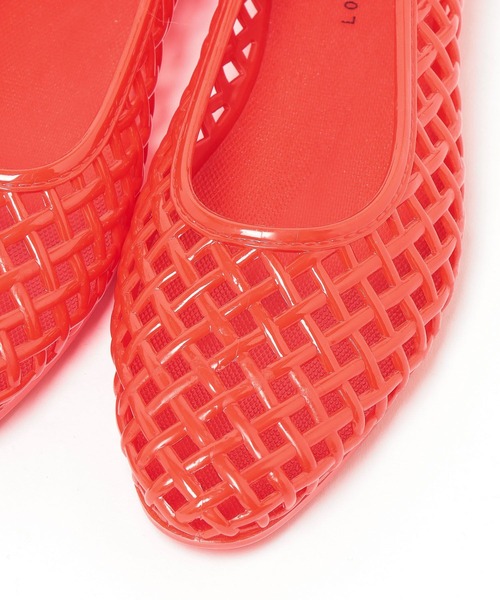 LOWRYS FARM（ローリーズファーム）の「ジェリーフラットシューズ 664014（その他シューズ・レディース・ブラック/レッド/シルバー・LARGE/MEDIUM）」の14枚目の写真