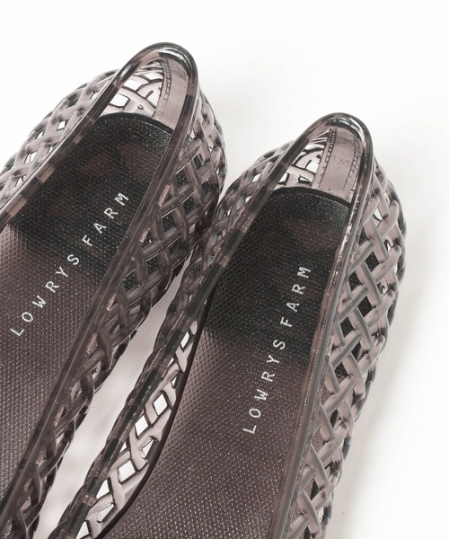 LOWRYS FARM（ローリーズファーム）の「ジェリーフラットシューズ 664014（その他シューズ・レディース・ブラック/レッド/シルバー・LARGE/MEDIUM）」の16枚目の写真