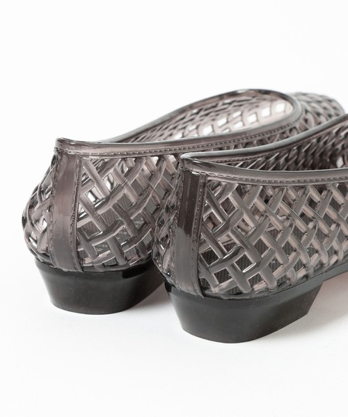 LOWRYS FARM（ローリーズファーム）の「ジェリーフラットシューズ 664014（その他シューズ・レディース・ブラック/レッド/シルバー・LARGE/MEDIUM）」の4枚目の写真