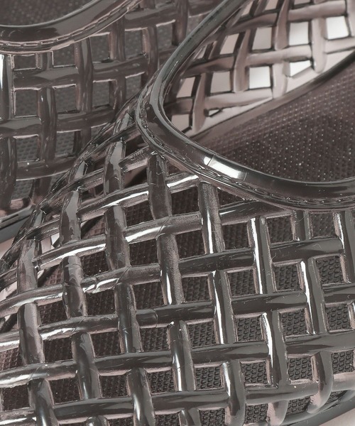 LOWRYS FARM（ローリーズファーム）の「ジェリーフラットシューズ 664014（その他シューズ・レディース・ブラック/レッド/シルバー・LARGE/MEDIUM）」の5枚目の写真