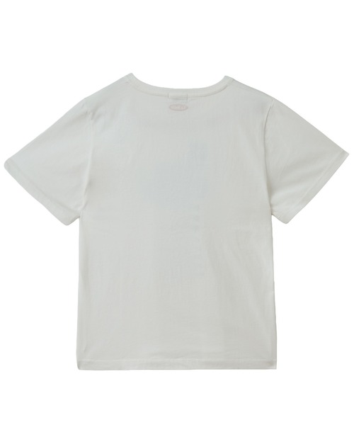 LA MARINE FRANCAISE(マリン フランセーズ)の「【LA HUTTE】26/-天竺ロゴ刺繍S/S TEE(Tシャツ/カットソー・レディース・ホワイト/チャコールグレー・FREE)」の5枚目の写真