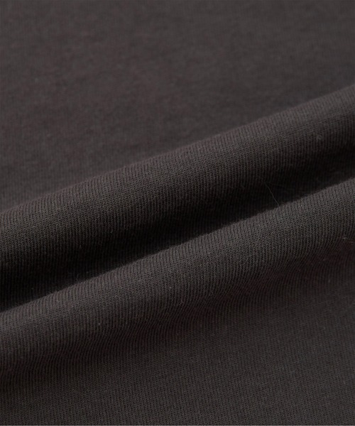 LA MARINE FRANCAISE(マリン フランセーズ)の「【LA HUTTE】26/-天竺ロゴ刺繍S/S TEE(Tシャツ/カットソー・レディース・ホワイト/チャコールグレー・FREE)」の4枚目の写真