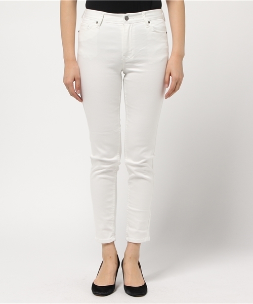 VIS（ビス）の「【相武紗季さんドラマ着用】パウダーストレッチスキニーデニムパンツ（デニムパンツ・レディース・ブルー/ホワイト/ネイビー・SMALL/LARGE/MEDIUM/XS.P）」の4枚目の写真