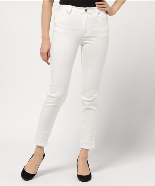 VIS（ビス）の「【相武紗季さんドラマ着用】パウダーストレッチスキニーデニムパンツ（デニムパンツ・レディース・ブルー/ホワイト/ネイビー・SMALL/LARGE/MEDIUM/XS.P）」の19枚目の写真