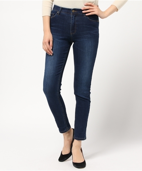 VIS（ビス）の「【相武紗季さんドラマ着用】パウダーストレッチスキニーデニムパンツ（デニムパンツ・レディース・ブルー/ホワイト/ネイビー・SMALL/LARGE/MEDIUM/XS.P）」の15枚目の写真