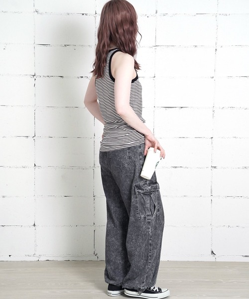 MILLER(ミラー)の「"02"≪Robert P. Miller≫パックT パネルリブ タンクトップ(タンクトップ・メンズ・ブラウン系1/ブラック/ホワイト×ブラック/ブラック×グレー/グレー/オフホワイト/ホワイト系1/チャコールグレー・XL/L/M)」の10枚目の写真