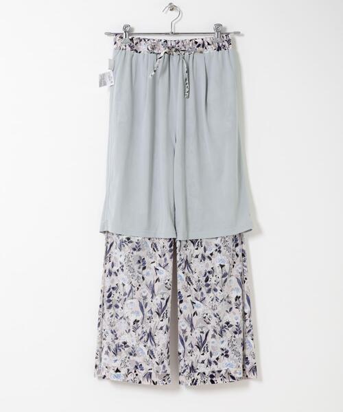 URBAN RESEARCH DOORS（アーバンリサーチドアーズ）の「『WEB/一部店舗限定カラー』フラワープリントイージーパンツ（その他パンツ・レディース・ホワイト系その他/グレー系その他/ブラウン系その他/ベージュ系その他・SMALL/MEDIUM）」の7枚目の写真