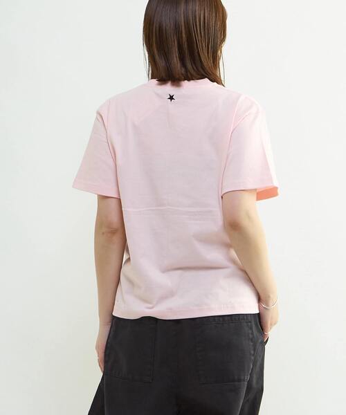 CONVERSE TOKYO（コンバーストウキョウ）の「SPINDLE LOGO PRINT TEE（Tシャツ/カットソー・レディース・ブラック/ピンク/ホワイト・FREE）」の13枚目の写真