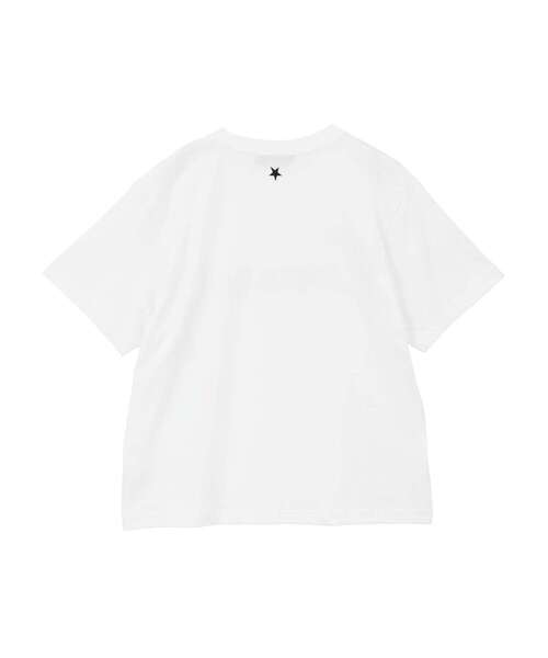 CONVERSE TOKYO（コンバーストウキョウ）の「SPINDLE LOGO PRINT TEE（Tシャツ/カットソー・レディース・ブラック/ピンク/ホワイト・FREE）」の18枚目の写真