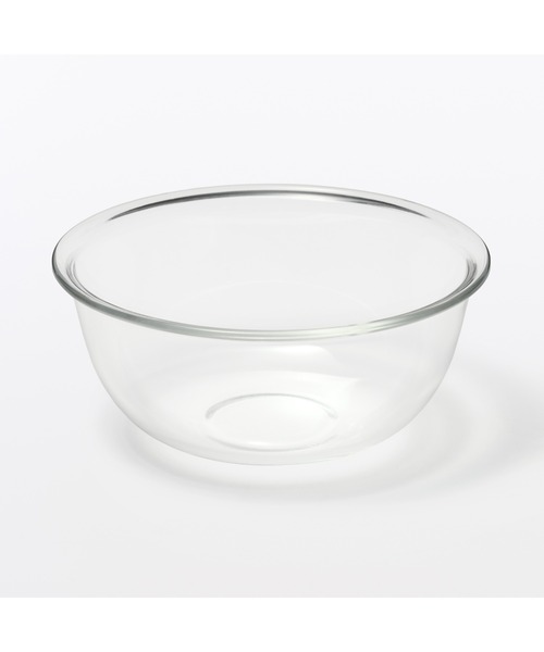 耐熱ガラスボール M 約直径20．5cm（キッチンツール）｜無印良品
