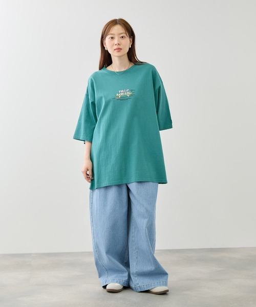 Philip Lumbang(フィリップランバン)の「【Philip Lumbang/フィリップランバン】 スケートボード グラフィック 半袖Tシャツ(Tシャツ/カットソー・メンズ・ホワイト/グリーン/ブラック・M/L/XL)」の12枚目の写真