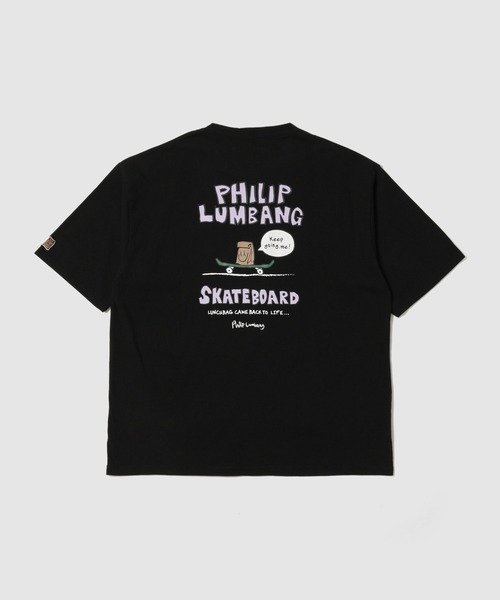 Philip Lumbang(フィリップランバン)の「【Philip Lumbang/フィリップランバン】 スケートボード グラフィック 半袖Tシャツ(Tシャツ/カットソー・メンズ・ホワイト/グリーン/ブラック・M/L/XL)」の21枚目の写真