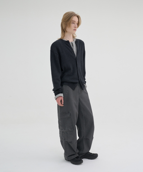 NOUN(ノウン)の「washed cargo pants (charcoal)(その他パンツ・メンズ・その他・1/2/0)」の5枚目の写真
