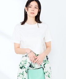 NOLLEY’S Sophi | 《手洗い可能》W&Wショート丈Tシャツ(Tシャツ/カットソー)