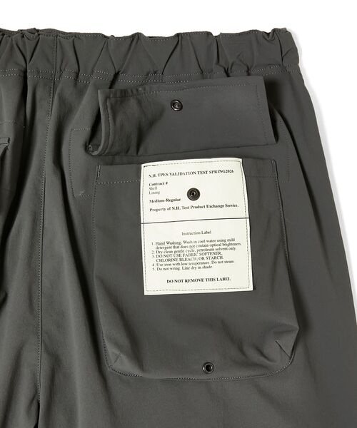 N.HOOLYWOOD TEST PRODUCT EXCHANGE SERVICE（N.ハリウッド テストプロダクト エクスチェンジサービス）の「HALF PANTS（その他パンツ・メンズ・グレー/ブラック/チャコール・40/38/36）」の14枚目の写真
