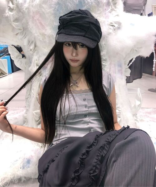 FLAREUP(フレアアップ)の「Lace Sleeve Top (FL-112_White)(Tシャツ/カットソー・レディース・ホワイト・OS)」の20枚目の写真