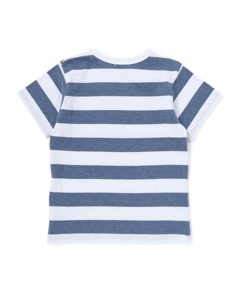 BeBe（ベベ）の「ボーダーキャンピングカープリント杢天竺半袖Tシャツ（Tシャツ/カットソー・キッズ・ブルー系その他/グリーン系その他・130cm/140cm/150cm/120cm）」の8枚目の写真