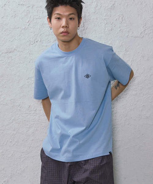 CAMEL WORK(キャメルワーク)の「ダイヤロゴ半袖Tシャツ(スカイブルー)(Tシャツ/カットソー・メンズ・その他・X-LARGE/LARGE/MEDIUM)」の1枚目の写真