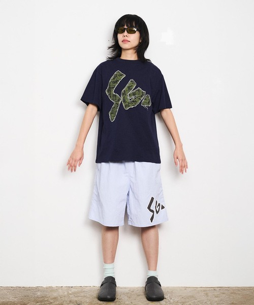 SPECIAL GUEST K.K(スペシャルゲスト)の「SPECIAL GUEST / スペシャルゲスト SEX CAMO FABRIC PATCH TEE(Tシャツ/カットソー・メンズ・ホワイト/ブラウン・LARGE/MEDIUM)」の6枚目の写真