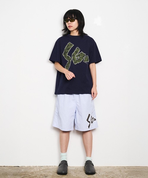 SPECIAL GUEST K.K(スペシャルゲスト)の「SPECIAL GUEST / スペシャルゲスト SEX CAMO FABRIC PATCH TEE(Tシャツ/カットソー・メンズ・ホワイト/ブラウン・LARGE/MEDIUM)」の7枚目の写真