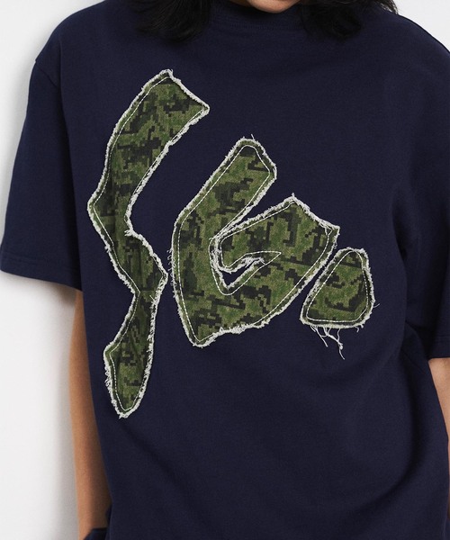 SPECIAL GUEST K.K(スペシャルゲスト)の「SPECIAL GUEST / スペシャルゲスト SEX CAMO FABRIC PATCH TEE(Tシャツ/カットソー・メンズ・ホワイト/ブラウン・LARGE/MEDIUM)」の9枚目の写真