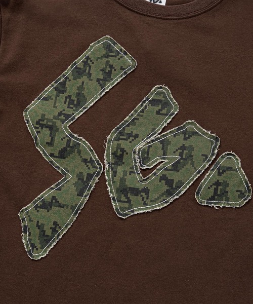 SPECIAL GUEST K.K(スペシャルゲスト)の「SPECIAL GUEST / スペシャルゲスト SEX CAMO FABRIC PATCH TEE(Tシャツ/カットソー・メンズ・ホワイト/ブラウン・LARGE/MEDIUM)」の13枚目の写真