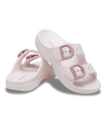 crocs SATURDAY METALLIC BUCKLE SANDAL W クロックス サタデー