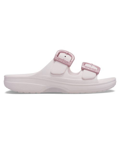 crocs(クロックス)の「CROCS クロックス SATURDAY ENAMEL BUCKLE SNDL W サタデー エナメル バックル サンダル ウィメンズ 212867-7DF(サンダル・レディース・ライトピンク・22.0cm/23.0cm/24.0cm/25.0cm)」の5枚目の写真