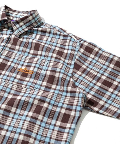 go slow caravan(ゴースローキャラバン)の「Mountain Mania/マウンテンマニア Side Pocket Check Shirts(シャツ/ブラウス・メンズ・その他1/その他2・X-LARGE/LARGE/MEDIUM)」の5枚目の写真