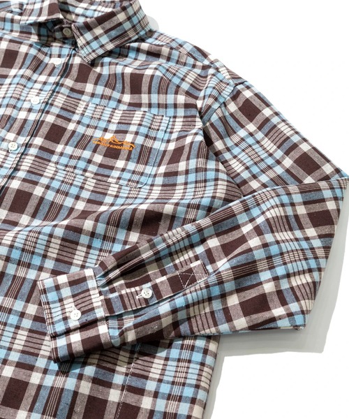 go slow caravan(ゴースローキャラバン)の「Mountain Mania/マウンテンマニア Side Pocket Check Shirts(シャツ/ブラウス・メンズ・その他1/その他2・X-LARGE/LARGE/MEDIUM)」の6枚目の写真