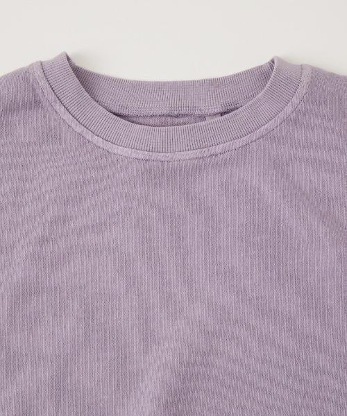 STAR&STRIPE（スターアンドストライプ）の「[STAR&STRIPE/スターアンドストライプ] 別注 カットオフ ショート丈ワイドシルエットTシャツ（Tシャツ/カットソー・レディース・ラベンダー/ライトグレー/ブラウン/チャコールグレー・F）」の15枚目の写真