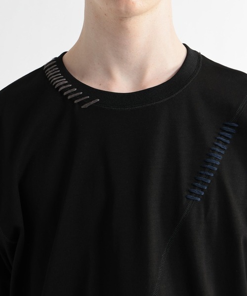 HARE(ハレ)の「ハイショクステッチカット(HARE)(Tシャツ/カットソー・メンズ・ブルー/ブラック/ホワイト・FREE)」の20枚目の写真