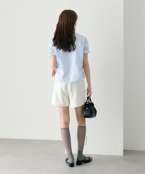 mystic（ミスティック）の「タックショートパンツ（その他パンツ・レディース・ベージュ/ブラック/アイボリー・1/2）」の18枚目の写真