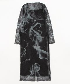 CURL OF SMOKE SHEER DRESS（ワンピース）｜Ameri（アメリ）の