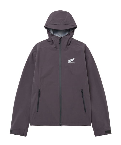PHYPS MOTORCYCLE（フィップスモーターサイクル）の「H-Tech 3Layer Waterproof Shield Jacket Burgundy（ナイロンジャケット・レディース・その他・SMALL/MEDIUM/LARGE/X-LARGE）」の2枚目の写真