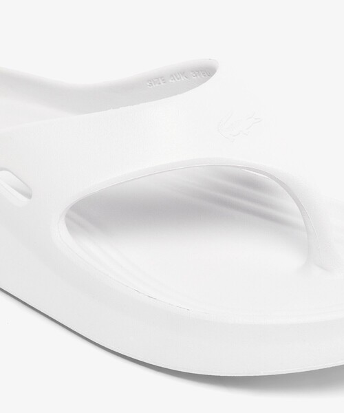 LACOSTE(ラコステ)の「レディース MEDUZ FLIP-FLOP 1261 CFA / 厚底 軽量 トングサンダル(サンダル・レディース・オフホワイト/ブラック・25.0cm/24.0cm/22.5cm/23.5cm)」の13枚目の写真