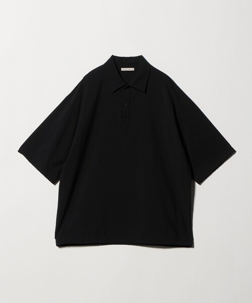 UNITED ARROWS（ユナイテッドアローズ）の「DotAir ドットエア サッカー ヘムコード ポロシャツ　吸水速乾（ポロシャツ・メンズ・ブラック/オリーブ・XL/M/S/L）」の19枚目の写真