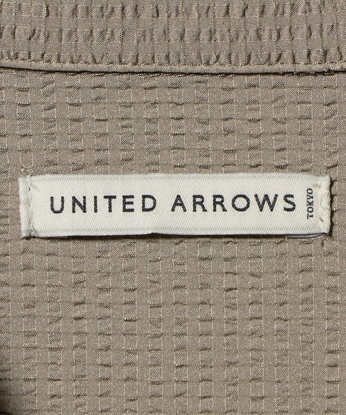 UNITED ARROWS（ユナイテッドアローズ）の「DotAir ドットエア サッカー ヘムコード ポロシャツ　吸水速乾（ポロシャツ・メンズ・ブラック/オリーブ・XL/M/S/L）」の22枚目の写真
