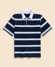 BROOKS BROTHERS | Brooks Brothers × BARBARIAN コットン ライトウェイト ラグビーシャツ(ポロシャツ)