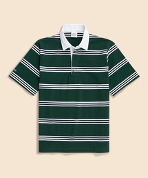 BROOKS BROTHERS | Brooks Brothers × BARBARIAN コットン ライトウェイト ラグビーシャツ(ポロシャツ)