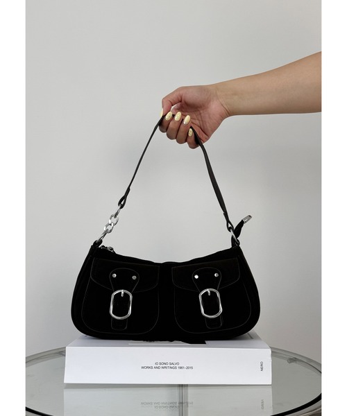 frunco(フランコ)の「2WAYバックル合皮BAG(ハンドバッグ・レディース・ホワイト/ピンク/ブラウン/ブラック/ブルー・FREE)」の10枚目の写真