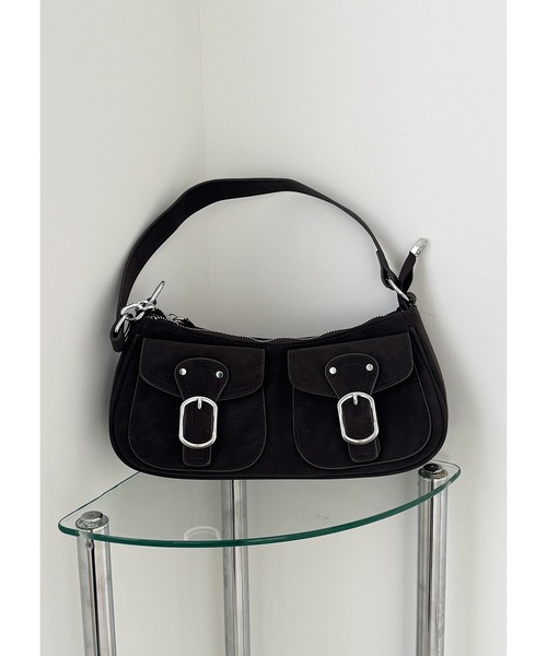 frunco(フランコ)の「2WAYバックル合皮BAG(ハンドバッグ・レディース・ホワイト/ピンク/ブラウン/ブラック/ブルー・FREE)」の11枚目の写真