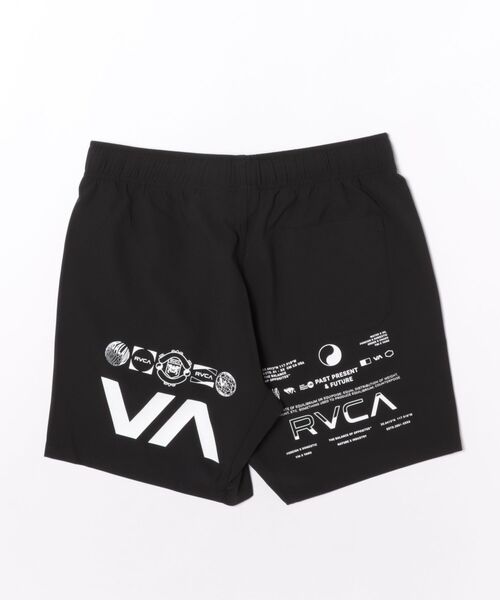 RVCA(ルーカ)の「RVCA メンズ SPIRIT ALL OVER SPORTS SHORTS ショートパンツ 【2026年夏モデル】(その他パンツ・メンズ・ブラック・X-LARGE/SMALL/MEDIUM/LARGE)」の2枚目の写真