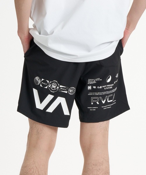 RVCA(ルーカ)の「RVCA メンズ SPIRIT ALL OVER SPORTS SHORTS ショートパンツ 【2026年夏モデル】(その他パンツ・メンズ・ブラック・X-LARGE/SMALL/MEDIUM/LARGE)」の5枚目の写真