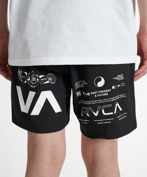 RVCA(ルーカ)の「RVCA メンズ SPIRIT ALL OVER SPORTS SHORTS ショートパンツ 【2026年夏モデル】(その他パンツ・メンズ・ブラック・X-LARGE/SMALL/MEDIUM/LARGE)」の11枚目の写真