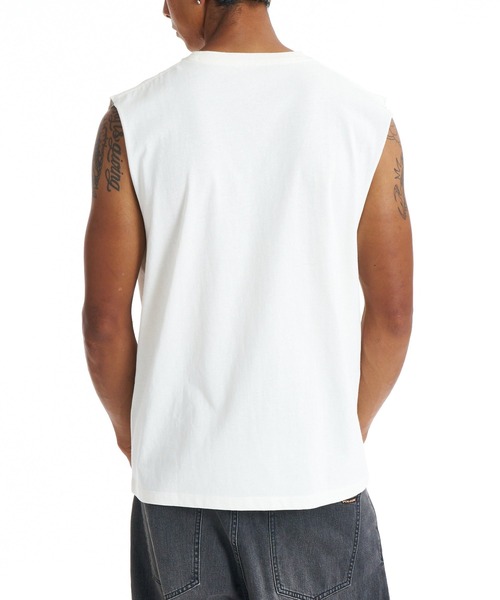 VOLCOM(ボルコム)の「VOLCOM メンズ GRAB THE STONE TANK タンクトップ 【2026年春夏モデル】(タンクトップ・メンズ・ブラック/オフホワイト/ブルー系その他・SMALL/MEDIUM/LARGE/X-LARGE)」の12枚目の写真