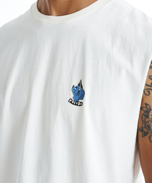 VOLCOM(ボルコム)の「VOLCOM メンズ GRAB THE STONE TANK タンクトップ 【2026年春夏モデル】(タンクトップ・メンズ・ブラック/オフホワイト/ブルー系その他・SMALL/MEDIUM/LARGE/X-LARGE)」の13枚目の写真
